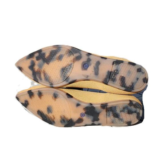 Rothy's The Point Amber Knit Ballet Flats 8 - Picture 12 of 14